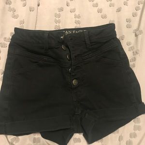 American Eagle Black shorts